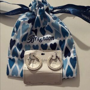 Brighton Silver Hoop Earrings